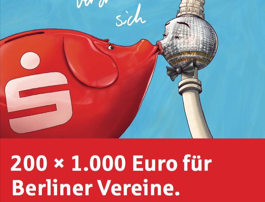 Für den Verein: „200 x 1000 Euro“ – wir brauchen eure Stimme!