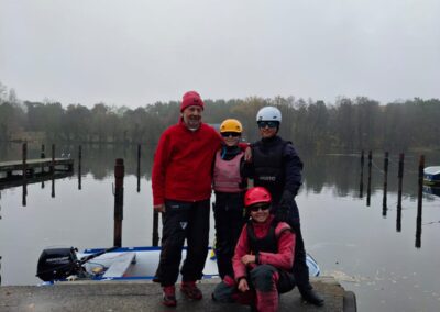 November-Trainingslager Opti Gruppe der Wassersportgruppe Oberlausitz